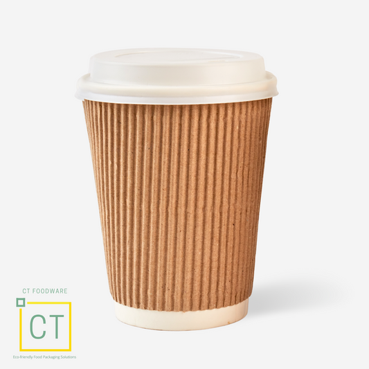 12oz Ripple Wall Paper Cup