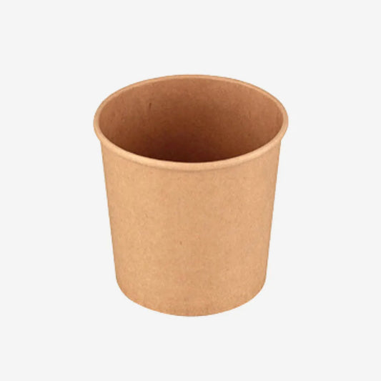 26oz Kraft Paper Soup Tub | CT Foodware