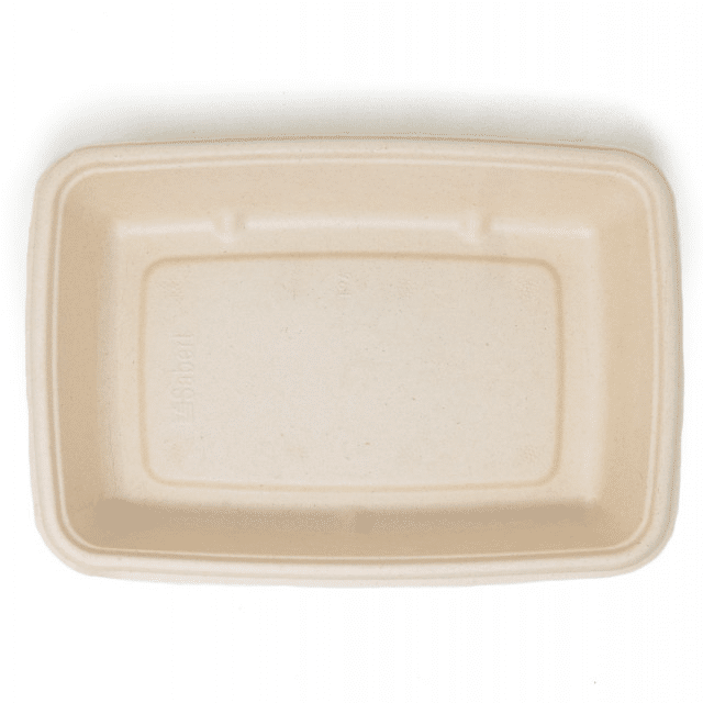 30oz Rectangular Bagasse Trays