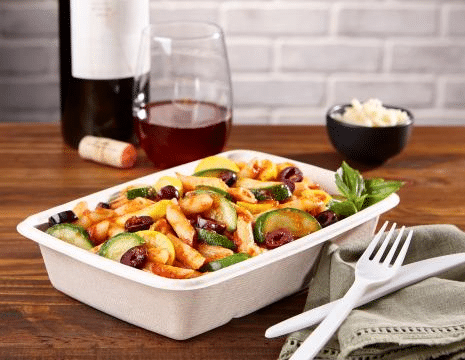 30oz Rectangular Bagasse Trays