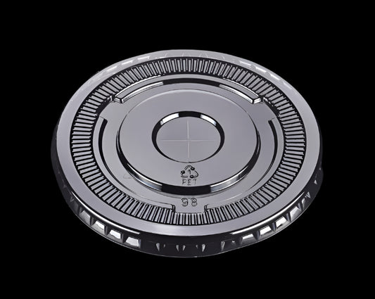 Flat Lids PET 98mm