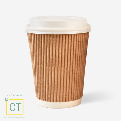 12oz Ripple Wall Paper Cup