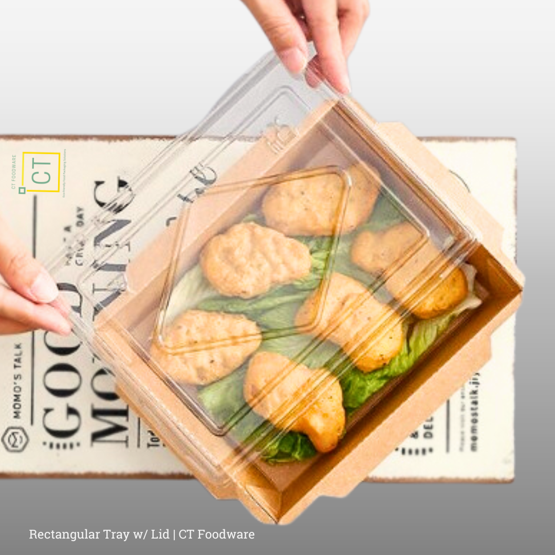 700ml Rectangular Container with Lid | CT Foodware