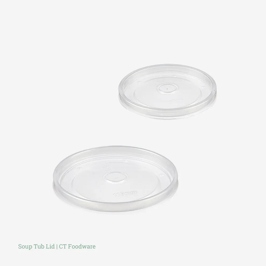 Soup Tub Lid | CT Foodware | Food Packaging