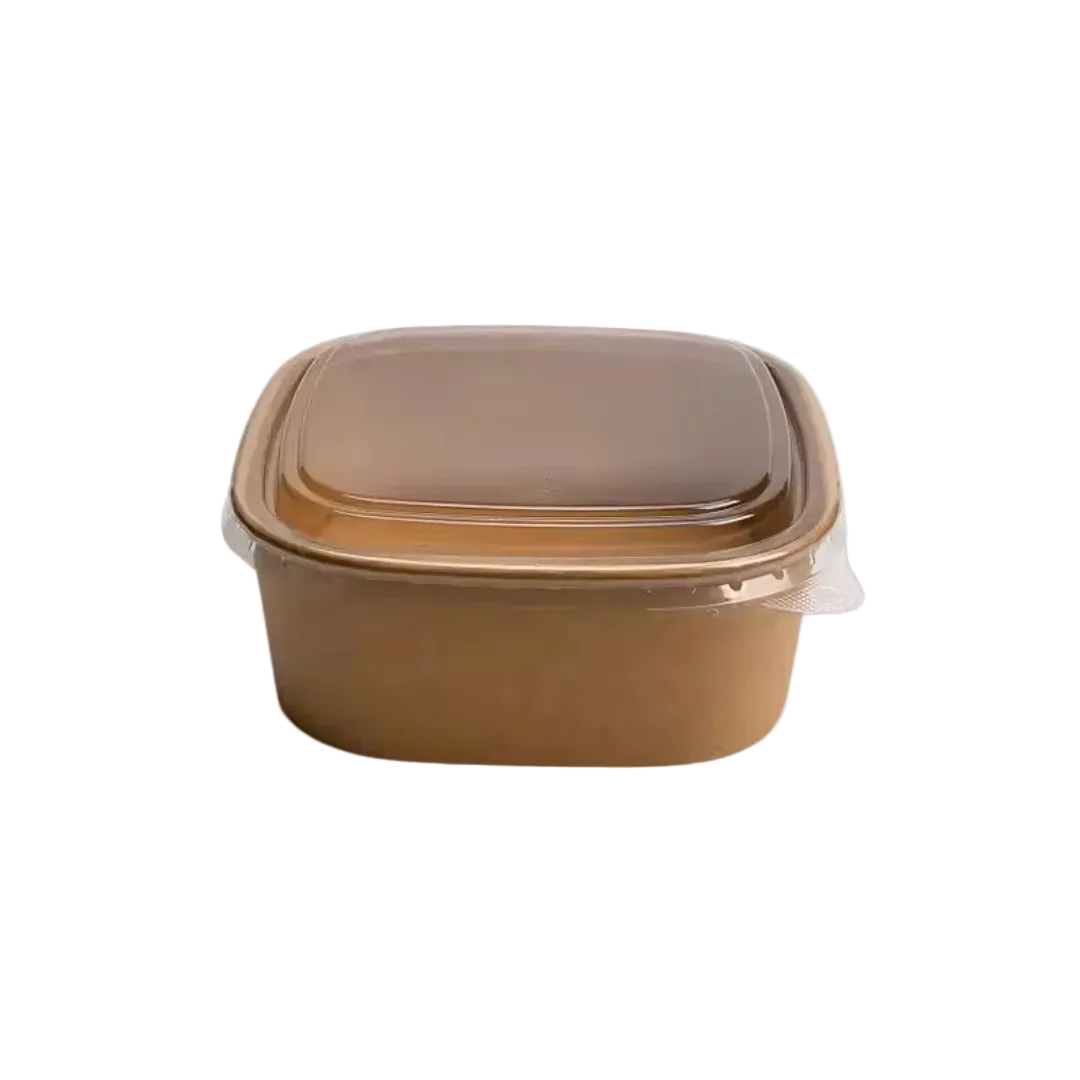 Square Bowl PET Lid - 170 | CT Foodware